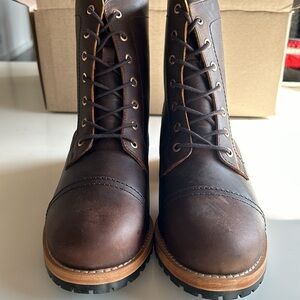 Portland Leather “Almost Perfect” Lace Up Boots